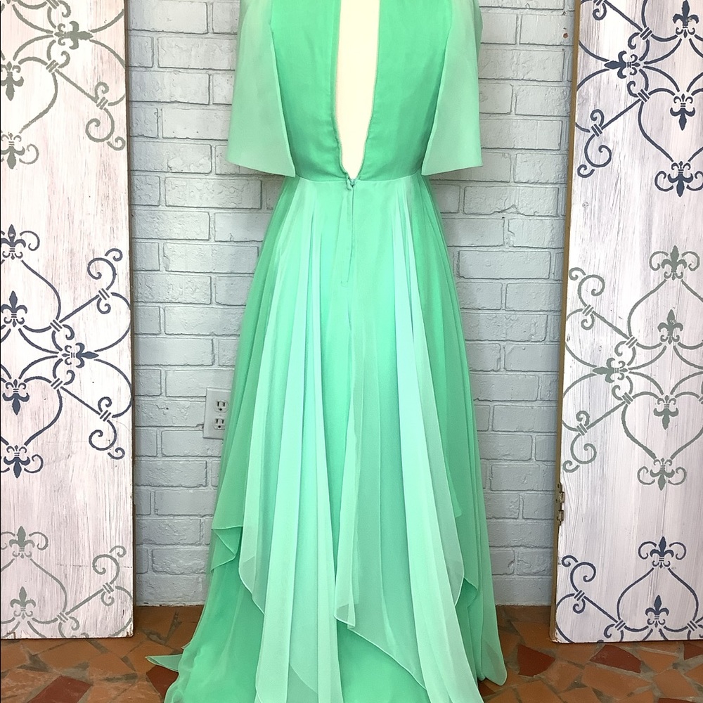Vintage Flowy Fairy Princess Layered Chiffon Dress - Picture 9 of 16